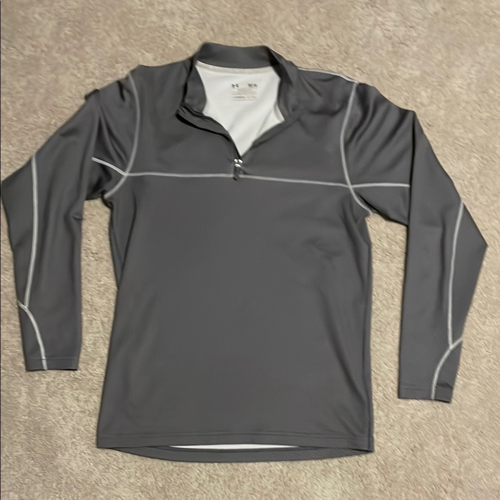 Under Armour Gray Lightweight Shirt Jacket